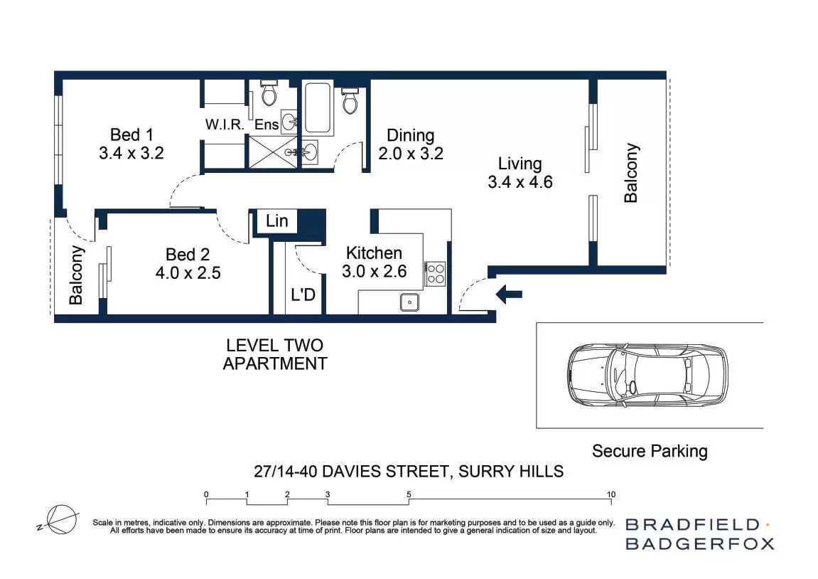 27/14-40 Davies Street, Surry Hills Sold by Bradfield Badgerfox - image 1