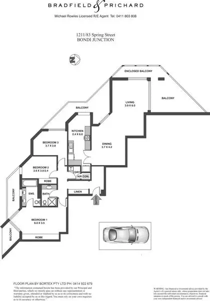 1211/83 Spring Street, Bondi Junction Sold by Bradfield Badgerfox - image 1