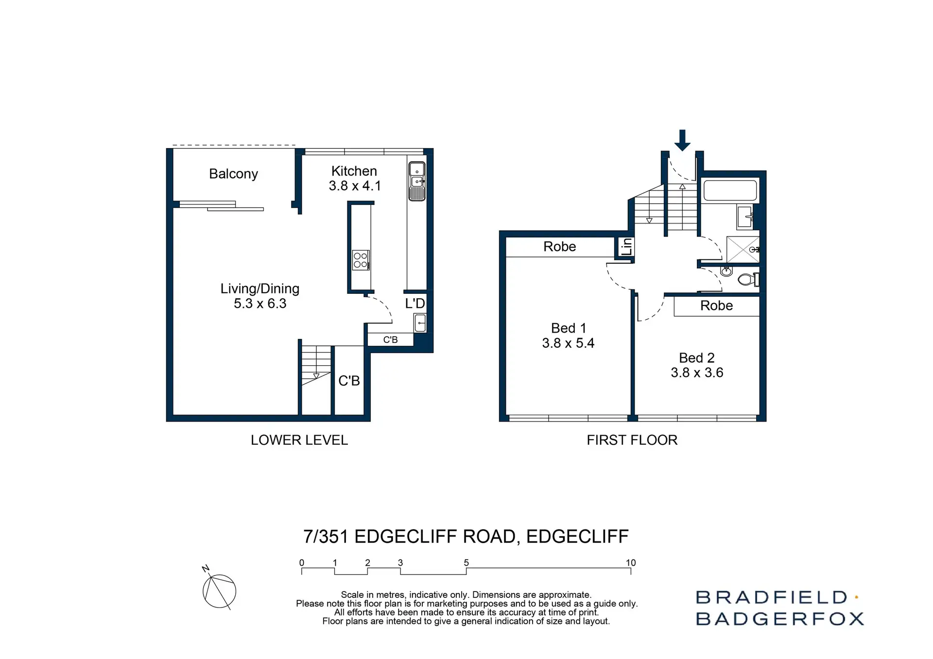 7/351 Edgecliff Road, Edgecliff Leased by Bradfield Badgerfox - image 1