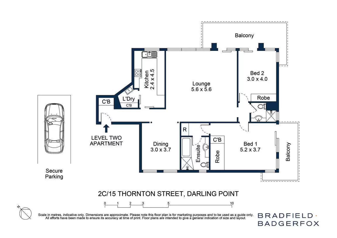 2c/13 Thornton Street, Darling Point Sold by Bradfield Badgerfox - image 1