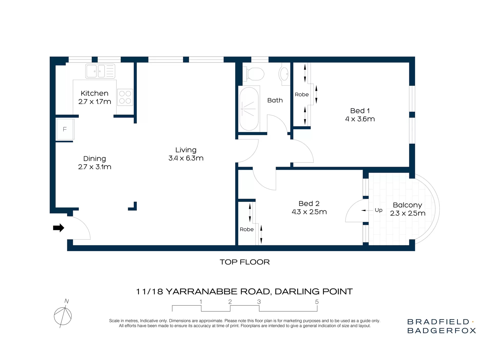 11/18 Yarranabbe Road, Darling Point Sold by Bradfield Badgerfox - image 1