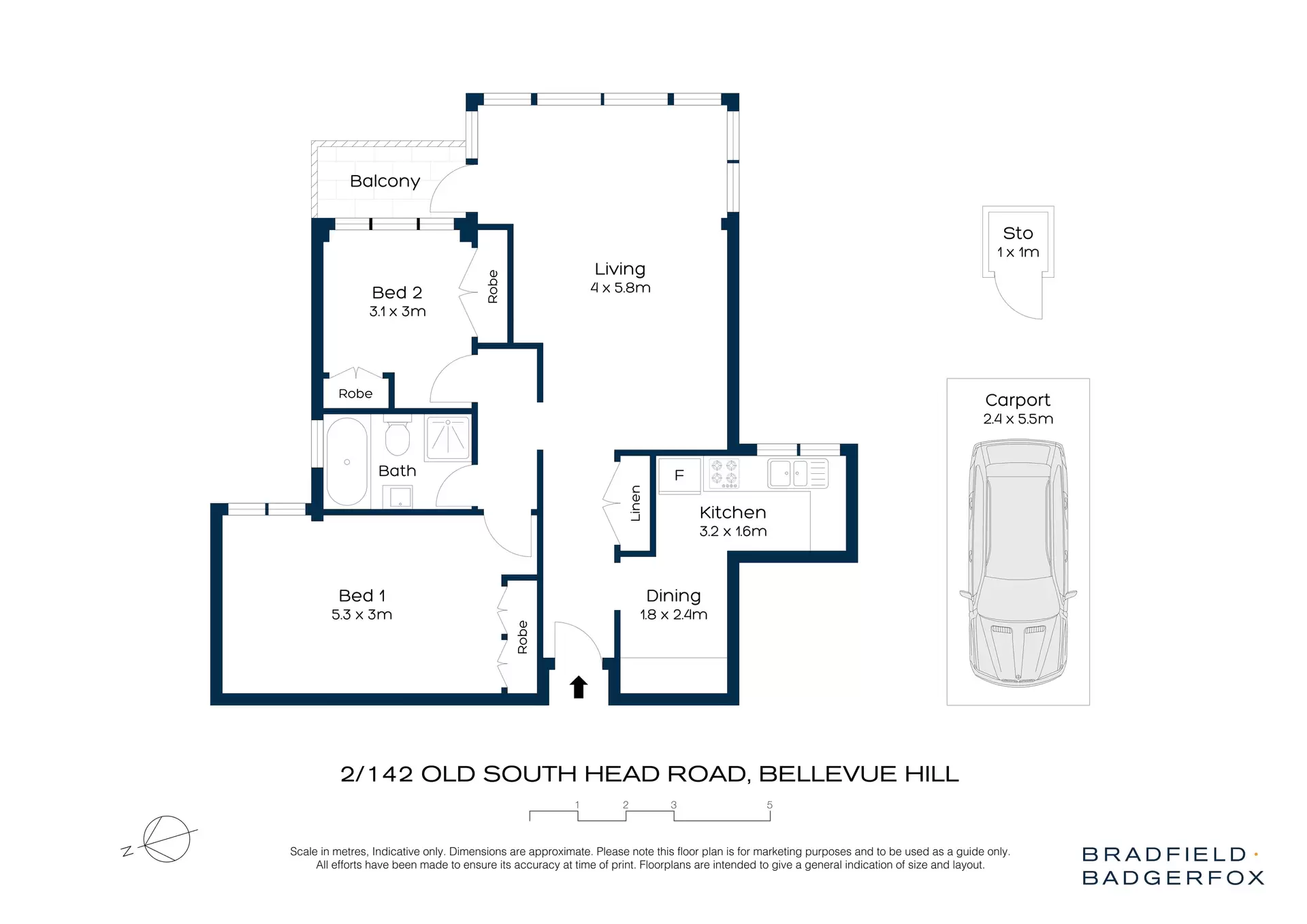2/142 Old South Head Road, Bellevue Hill Sold by Bradfield Badgerfox - image 1