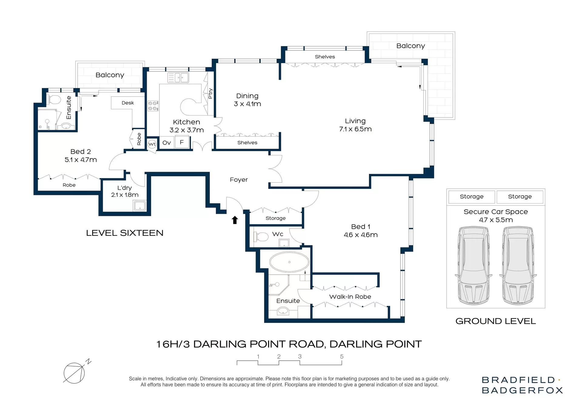 16H/3-17 Darling Point Road, Darling Point Sold by Bradfield Badgerfox - image 1