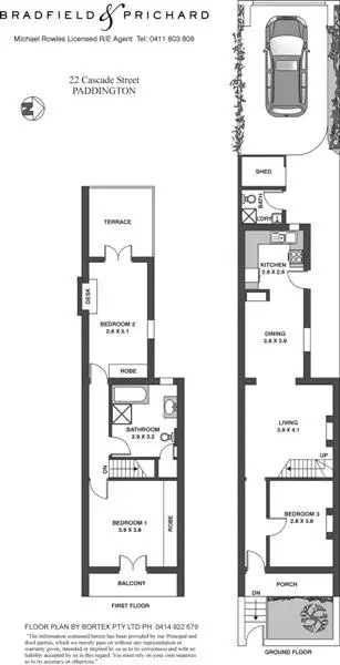 22 Cascade Street, Paddington Sold by Bradfield Badgerfox - image 1