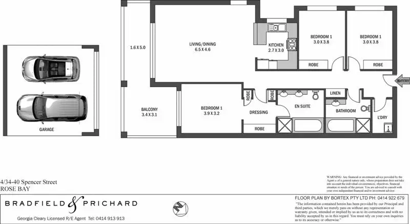 4/34-40 Spencer Street, Rose Bay Sold by Bradfield Badgerfox - image 1