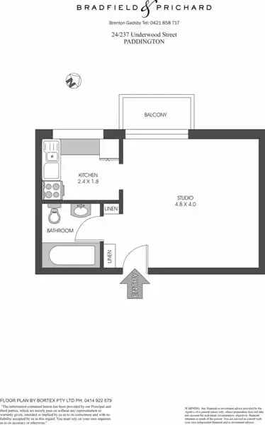 24/237 Underwood Street, Paddington Sold by Bradfield Badgerfox - image 1