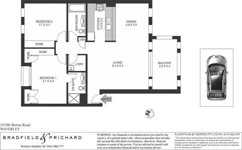 19/306 Bronte Road, Waverley Sold by Bradfield Badgerfox - image 1