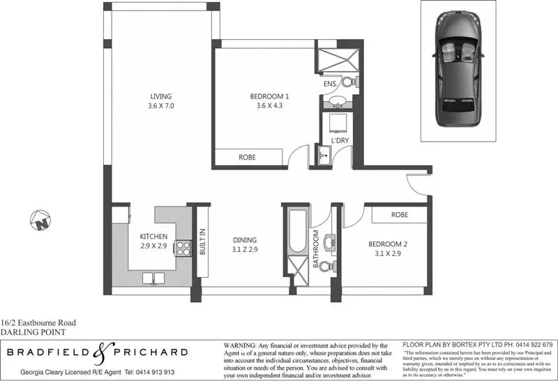 16/2 Eastbourne Road, Darling Point Sold by Bradfield Badgerfox - image 1