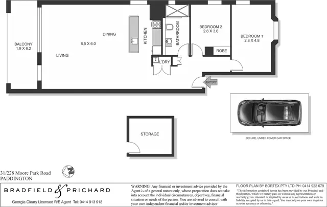 31/228 Moore Park Road, Paddington Sold by Bradfield Badgerfox - image 1