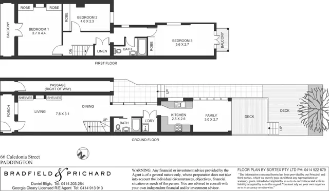 66 Caledonia Street, Paddington Sold by Bradfield Badgerfox - image 1