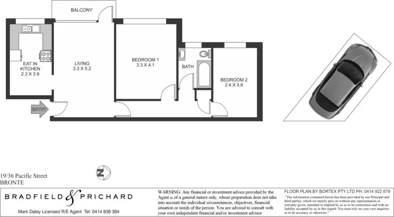 19/36 Pacific Street, Bronte Sold by Bradfield Badgerfox - image 1