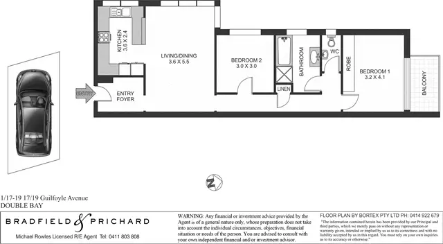 1/17-19 Guilfoyle Avenue, Double Bay Sold by Bradfield Badgerfox - image 1