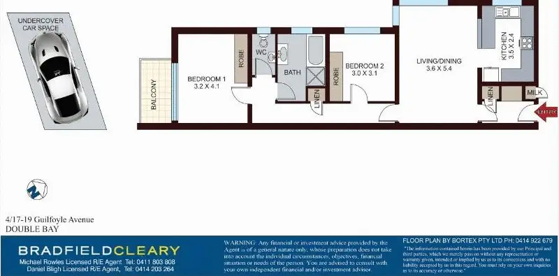 4/17 Guilfoyle Avenue, Double Bay Sold by Bradfield Badgerfox - image 1