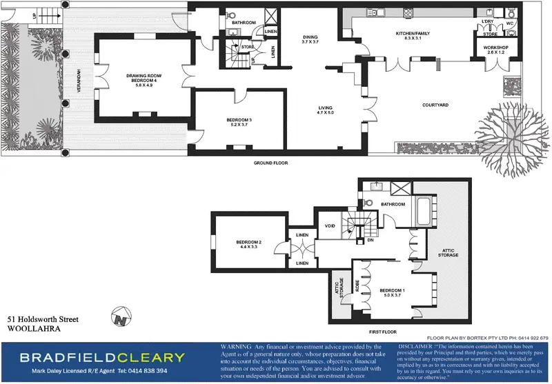 51 Holdsworth Street, Woollahra Sold by Bradfield Badgerfox - image 1