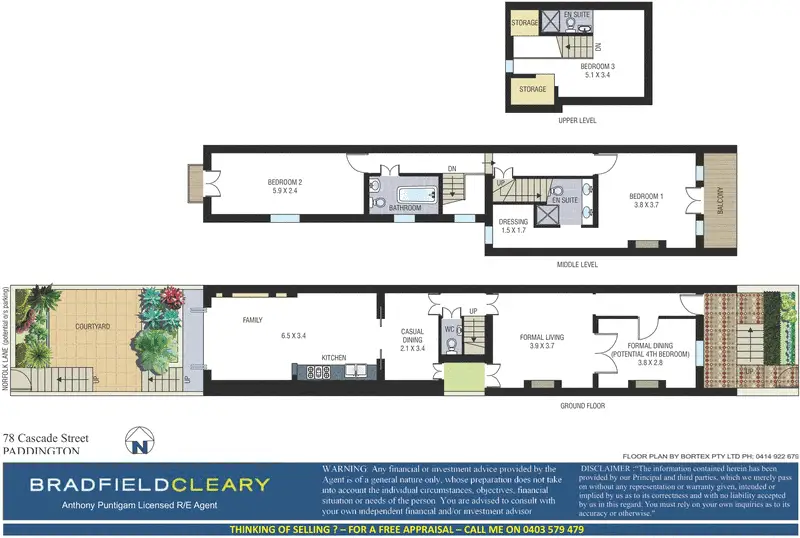 78 Cascade Street, Paddington Sold by Bradfield Badgerfox - image 1