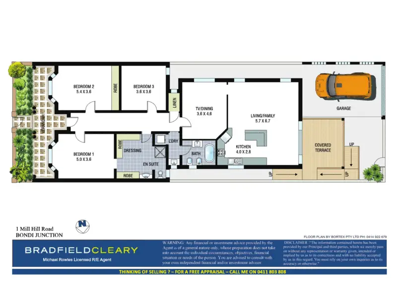 1 Mill Hill Road, Bondi Junction Sold by Bradfield Badgerfox - image 1