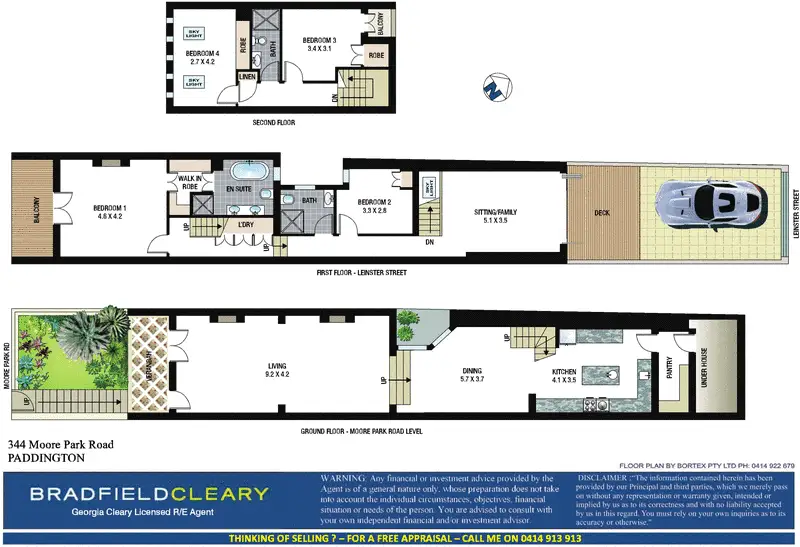 344 Moore Park Road, Paddington Sold by Bradfield Badgerfox - image 1
