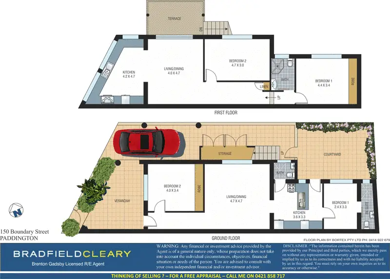 150 Boundary Street, Paddington Sold by Bradfield Badgerfox - image 1