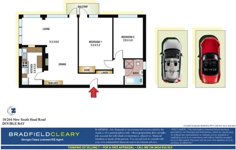 18/6 Holt Street, Double Bay Sold by Bradfield Badgerfox - image 1