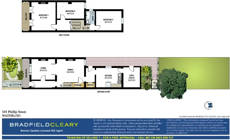 105 Phillip Street, Waterloo Sold by Bradfield Badgerfox - image 1