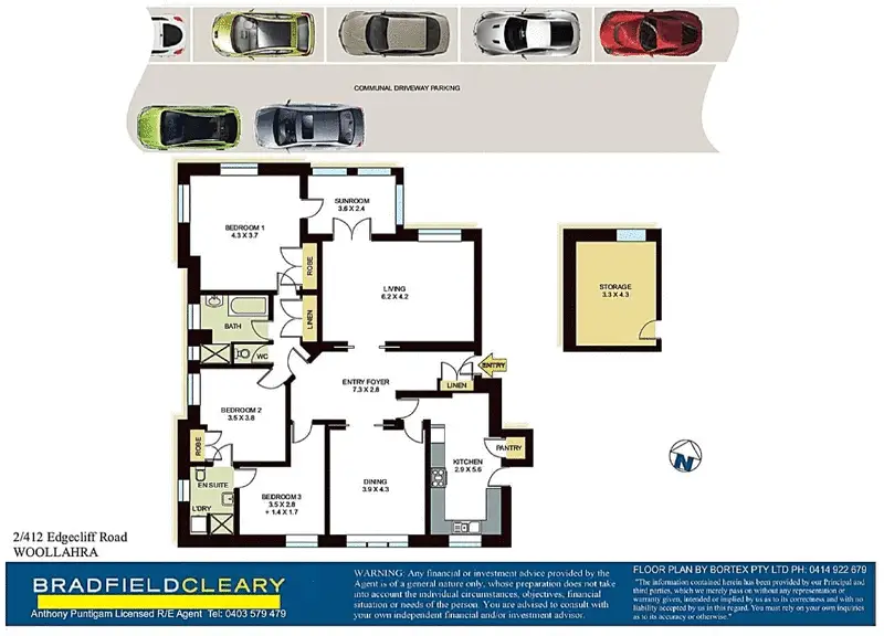 2/412 Edgecliff Road, Woollahra Sold by Bradfield Badgerfox - image 1