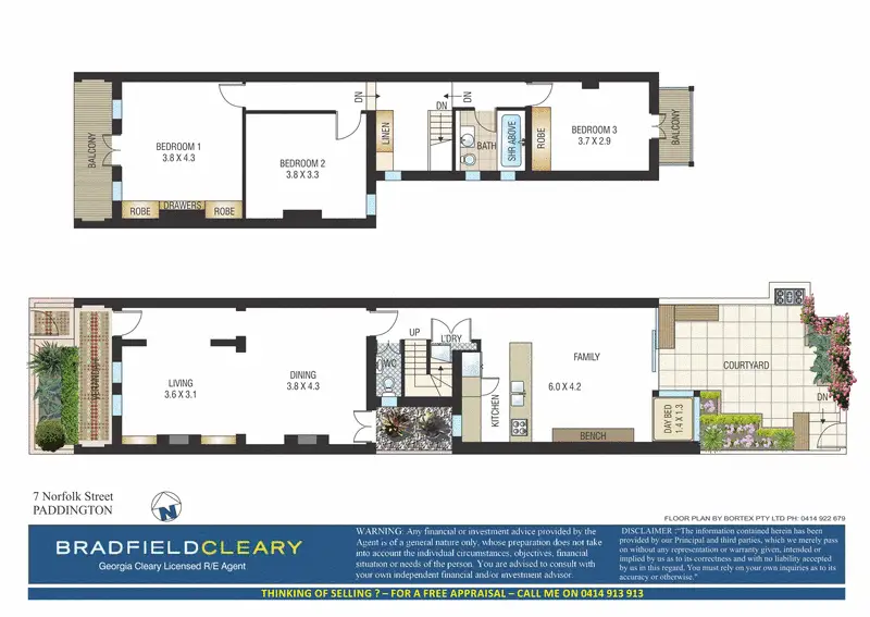 7 Norfolk Street, Paddington Sold by Bradfield Badgerfox - image 1
