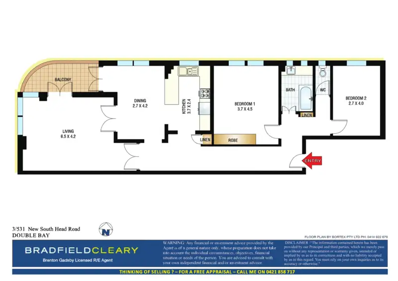 3/531 New South Head Road, Double Bay Sold by Bradfield Badgerfox - image 1