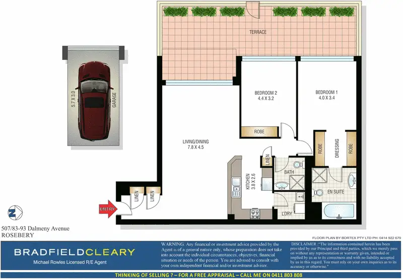507/83-93 Dalmeny Avenue, Rosebery Sold by Bradfield Badgerfox - image 1