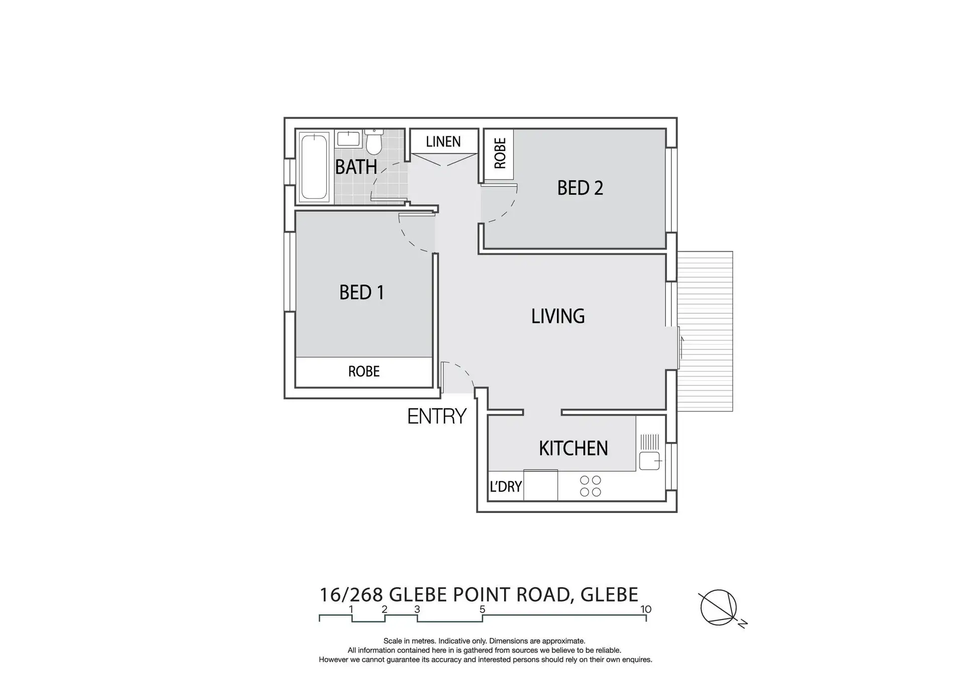 16/268 Glebe Point Road, Glebe Sold by Bradfield Badgerfox - image 1