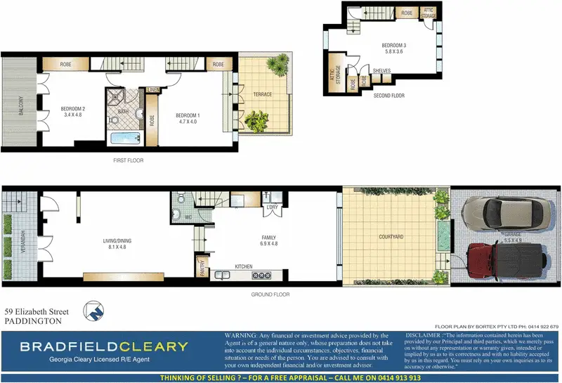 59 Elizabeth Street, Paddington Sold by Bradfield Badgerfox - image 1