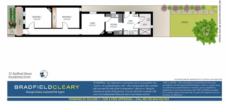 32 Stafford Street, Paddington Sold by Bradfield Badgerfox - image 1