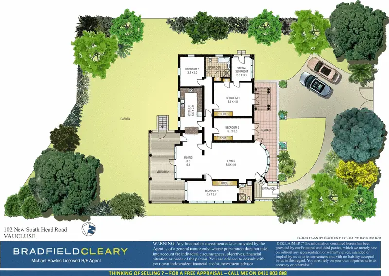 102 New South Head Road, Vaucluse Sold by Bradfield Badgerfox - image 1