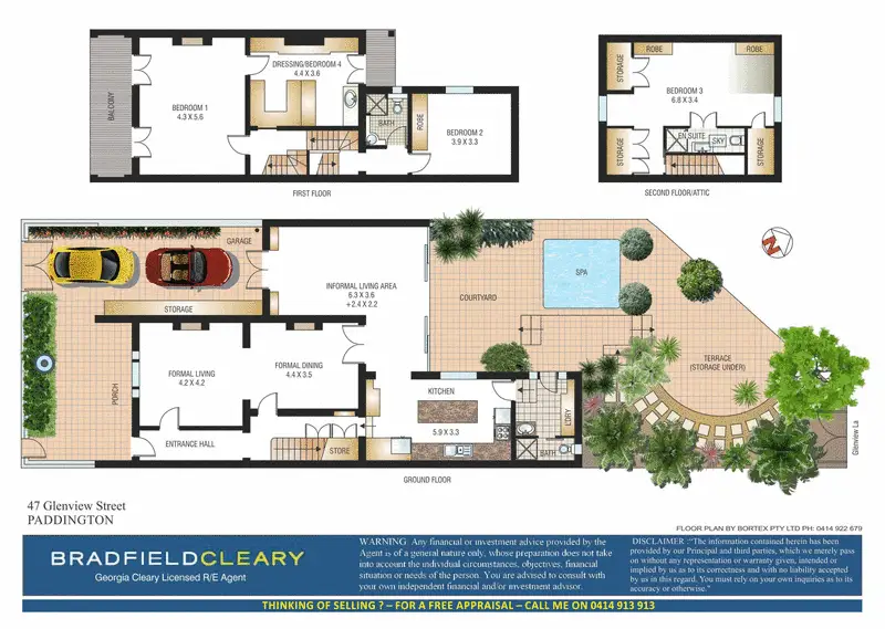 47 Glenview Street, Paddington Sold by Bradfield Badgerfox - image 1